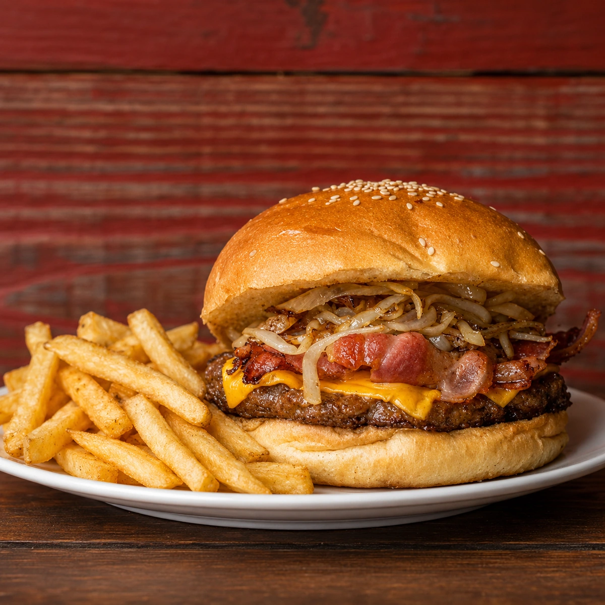 Burger León Simple