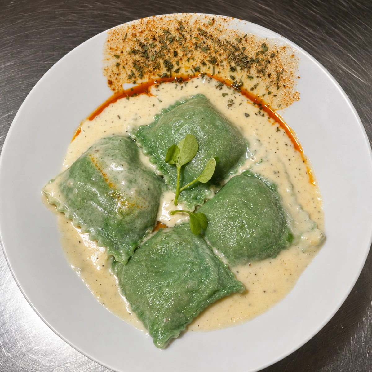 Panzottis Espinaca y Muzarella