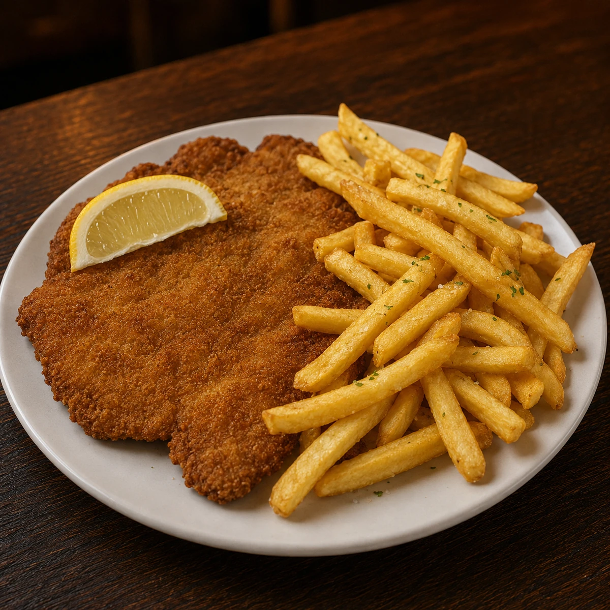Milanesa c/guarnición