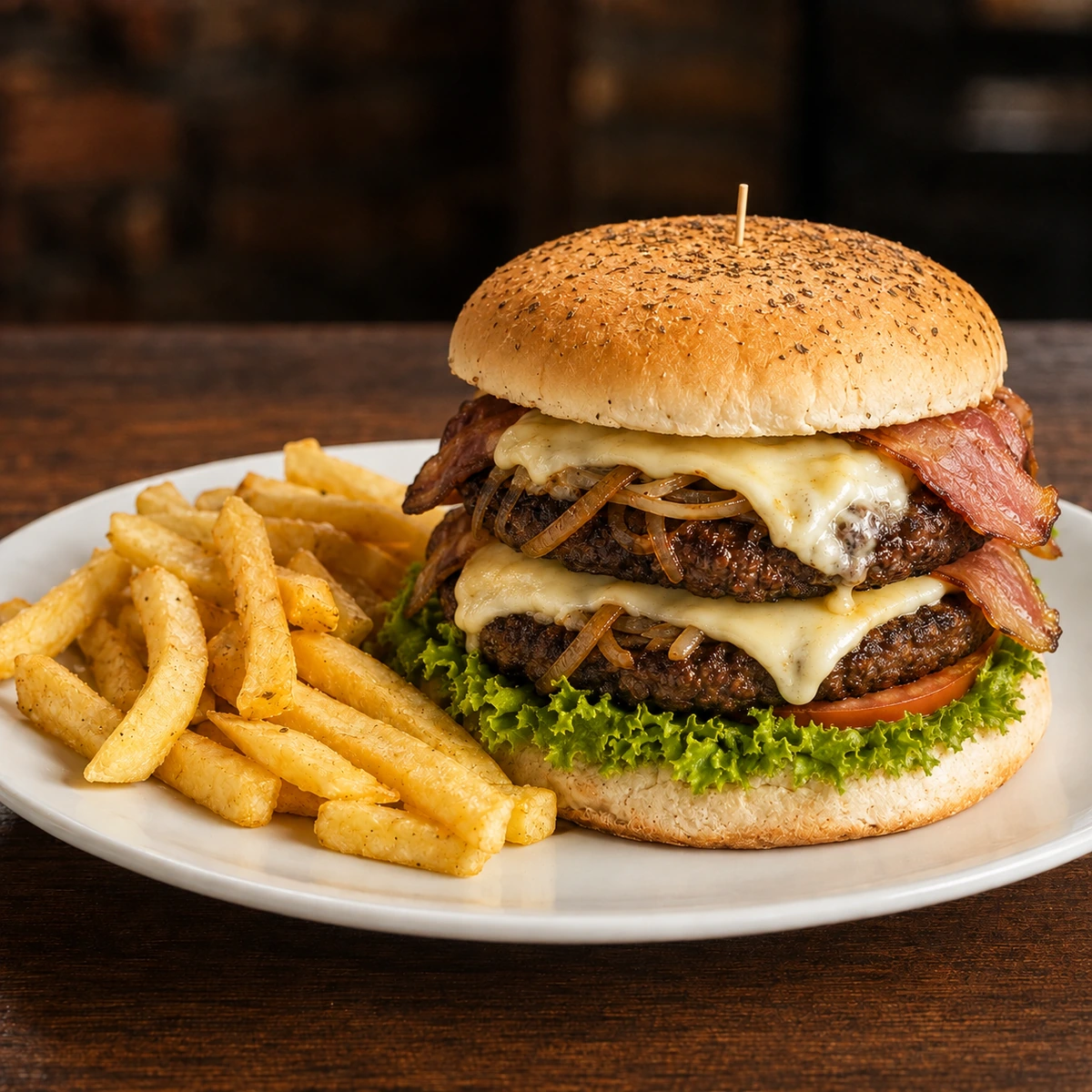 Burger Completa Doble