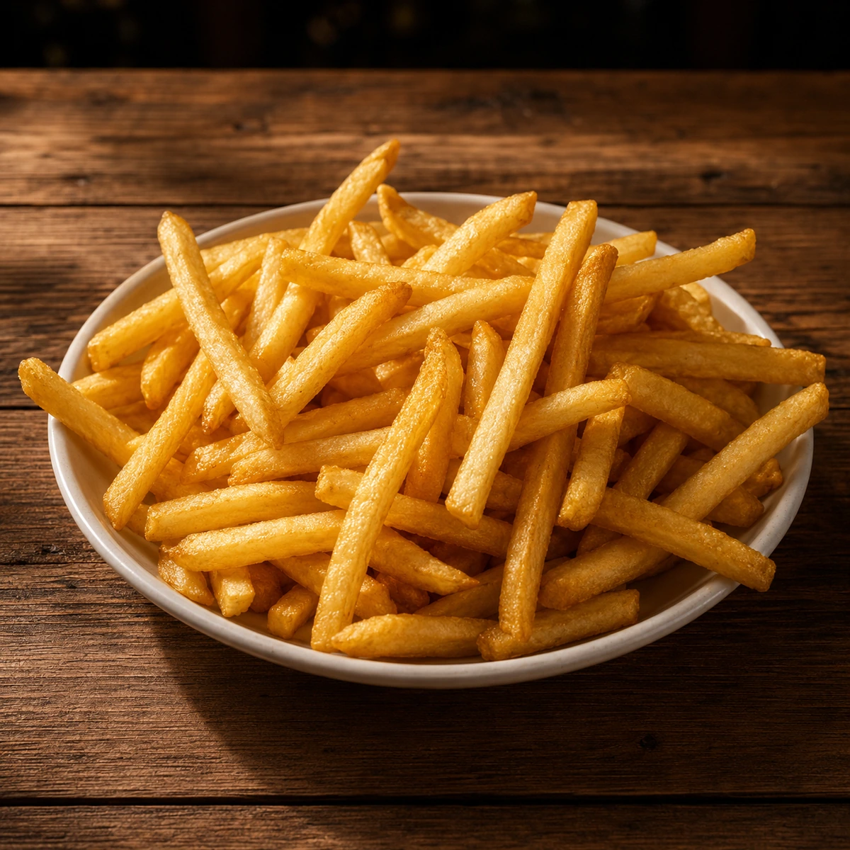 Porción de papas fritas