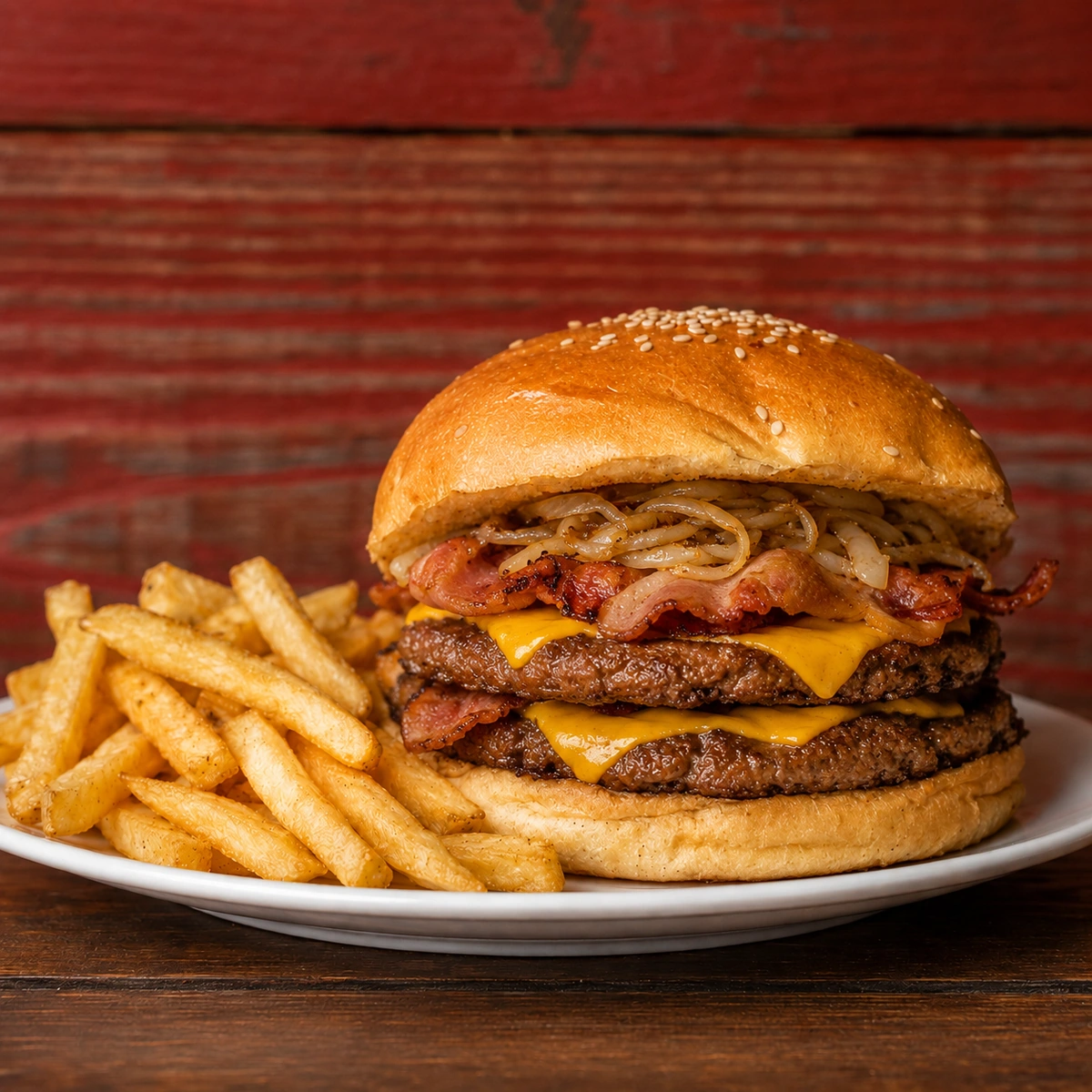 Burger León Doble