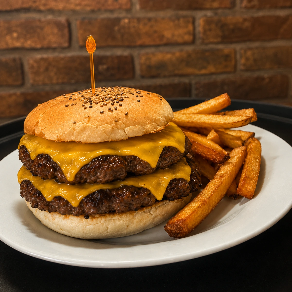 Cheese burger Doble